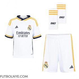 Camiseta Real Madrid Jude Bellingham #5 Primera Equipación para niños 2023-24 manga corta (+ pantalones cortos)